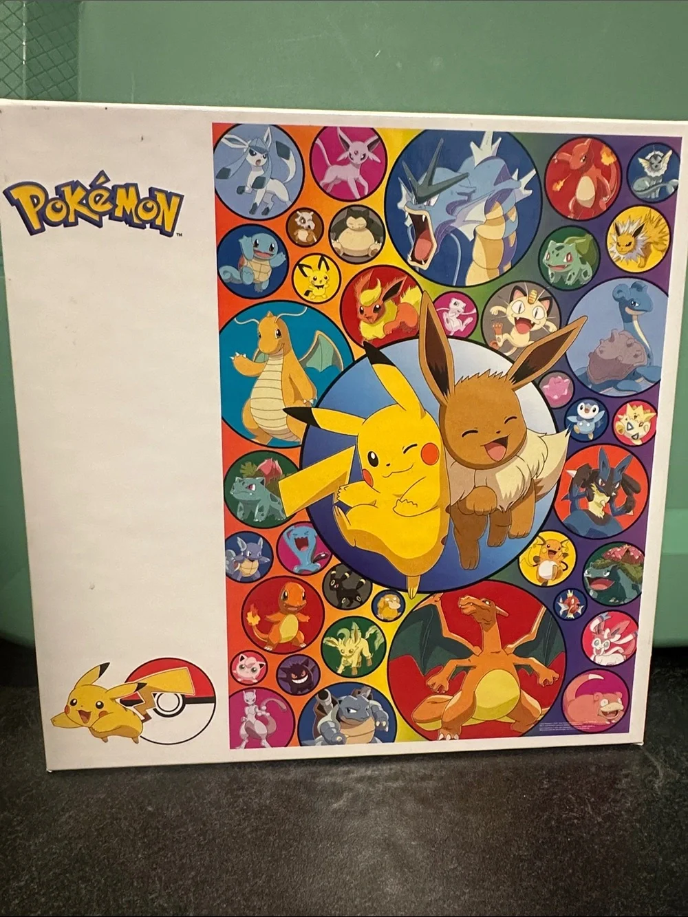 Kids Puzzle with Pikachu & Eevee - Colorful Multi